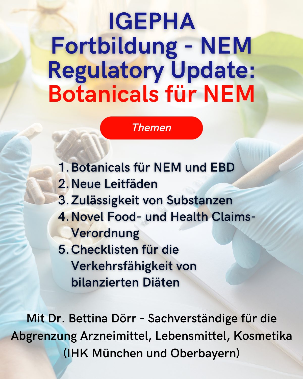 igepha video NEM Regulatory Update Botanicals