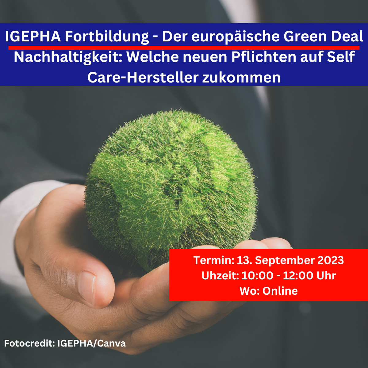 IGEPHA Fortbildung Der europäische Green Deal